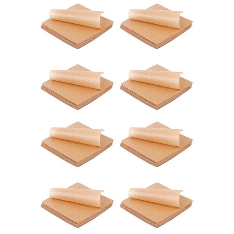 4000 Pcs Unbleached Parchment Paper Baking Sheets, Inches Non-Stick Precut Baking Parchment, Perfect for Wrapping