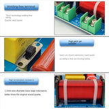 4Pcs PA-2A 2 Ways Speaker Crossover Treble + 450W Pure Subwoofer Frequency Divider Filters DIY for Home In Australia - Darrahopens