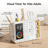 Visual Timer for Kids Adults, ADHD Timer with Planning Board for Schedules, Task Timer Toddler Visual Timer Silent Timer In Australia - Darrahopens