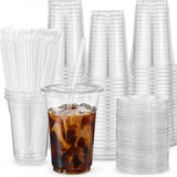 Clear Plastic Cups, Disposable Reusable Tumblers Crystal Clear PET Cups for Birthday Parties, Picnics, Ceremonies, and Any Events In Australia - Darrahopens