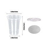 Clear Plastic Cups, Disposable Reusable Tumblers Crystal Clear PET Cups for Birthday Parties, Picnics, Ceremonies, and Any Events In Australia - Darrahopens