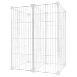 Refrigerator Storage Divider White Wire Shelf Organizer with Isolation Net