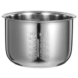 Universal Stainless Steel Inner Pot Replacement for Electric Rice Cookers Compatible with Multiple Brands