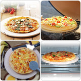 1Pc White Baking Stone for Pizza Bread and Pies Heat Resistant Durable