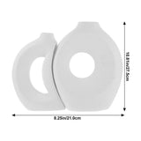 Modern Ceramic Vase Set for Indoor Decor, Holder, Kitchen Flower Vase, Stylish Home