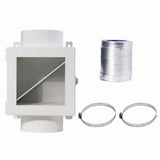 Metal Dryer Duct Lint Trap Indoor Dryer Vent Kit Lint Trap Dryer Lint Catcher for Electric Clothes Dryer In Australia - Darrahopens