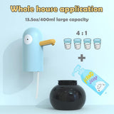 Automatic Touchless Soap Dispenser, Rechargeable Foaming Soap Dispenser, Touch Free Foam Sanitizer Soap Dispenser for Kitchen, Bathroom, Restaurant, Office, 5.52x7.67