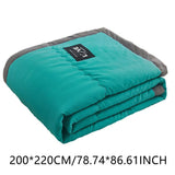Cooling Comforters King Size, Grey Cooling Blanket for Hot Sleepers, Double-Sided Cool Tech King Comforter, Breathable Lightweight Duvet Insert, 78.74x90.55