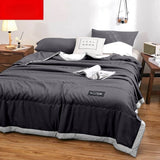 Cooling Comforters King Size, Grey Cooling Blanket for Hot Sleepers, Double-Sided Cool Tech King Comforter, Breathable Lightweight Duvet Insert, 78.74x90.55 In Australia - Darrahopens