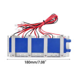 288W Thermoelectric Refrigeration 12VDC30A Semiconductor Airs Conditioner Cooling System Durable