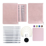 12Pcs Tunisian Crochet Hook with Cable 3.0mm-10mm Interchangeable Tunisian Knitting Needle for Beginner Knitting Crochet In Australia - Darrahopens