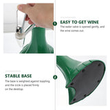 Large Green Plastic Beverage Dispenser with and Faucet, Party Drink Server for Outdoor Events