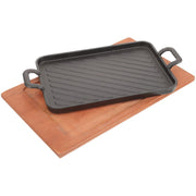 Cast Iron Griddle for Kitchen Cooking, Non-Stick , Even Heating, Assorted Colors, Ideal for Stovetop and Grill In Australia - Darrahopens