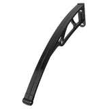 Sturdy Aluminum Awning Bracket in Black for Patio Door Canopy and Window Shade Support
