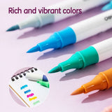Deli Quick Drying Acrylic Paint Markers Paint Pens Set for Wood, Rock, Canvas, Pens,12 Colors In Australia - Darrahopens
