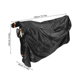 Adult Electric Tricycle Outdoor Cover Waterproof Windproof with Elastic Hem for Secure Fit