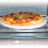 1Pc White Baking Stone for Pizza Bread and Pies Heat Resistant Durable