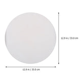 1Pc White Baking Stone for Pizza Bread and Pies Heat Resistant Durable
