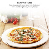1Pc White Baking Stone for Pizza Bread and Pies Heat Resistant Durable