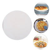 1Pc White Baking Stone for Pizza Bread and Pies Heat Resistant Durable
