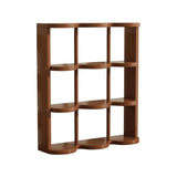 Coffee Tea Mug Storage Shelf, Wall Mounted Coffee Tea Cup Holders, Tea Cup and Saucer Display Rack, Rustics Brown Wooden Display Shelves, Desktop Storage Rack Multi Layer Cup Rack
