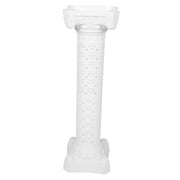 Sturdy Plastic Roman Pillar Vase White for Wedding Decoration