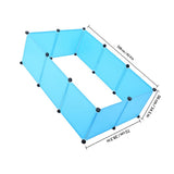 Plastic Pet Playpen for Small Animals, Indoor and Outdoor Use, Garden Enclosure Set In Australia - Darrahopens