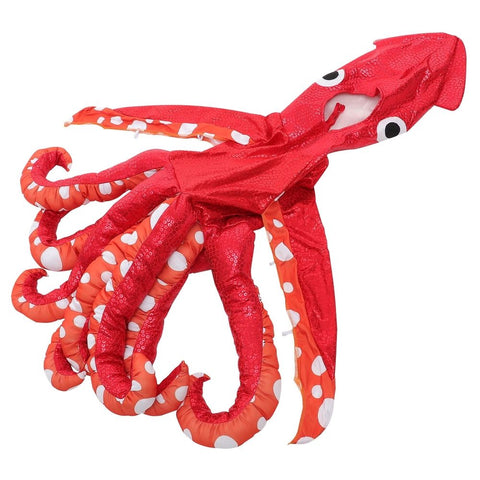 1Set Squid Role Play Costume Red Polyester Cosplay for Stage Performance In Australia - Darrahopens