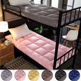 Thickened Soft Fiber Mattress, Washable Brushed Finished, Padded Tatami Mattress for Student Dormitories, Skin-Friendly Comfortable Sleep Pad - 90x200cm In Australia - Darrahopens