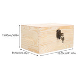 Deposit Box Donation Box Khaki 1Pcs