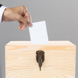 Deposit Box Donation Box Khaki 1Pcs