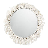 re Boho Cotton Rope Woven Mirror Wall Hanging Decorative Multipurpose Use In Australia - Darrahopens