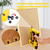 Nail Stapler for Woodworking Furniture Heavy Duty Construction Picture Frame Staple Metal Hand Tool Nailing Equipment In Australia - Darrahopens