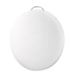 Kitchen Use White Plastic Chopping Board with Handle Design for Hanging and Non Slip Grain Surface