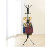 Coat Rack 12 Hook Standalone Stainless Steel Hat Stand Clothes Hanger Hall Tree