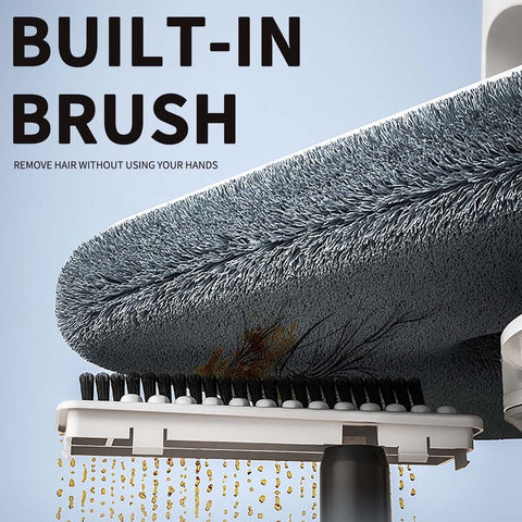 Automatic Rotating Mop Bucket Set Clean Dirt Separation Household Cleaning Built in Hair Brush Velvet Mop Head Strong Absorption No Hand Washing Required for Daily Home Cleaning,White In Australia - Darrahopens