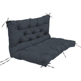 Darrahopens Furniture > Outdoor > Outdoor Furniture Accessories Swing Cushion Replacement, Waterproof Bench Cushion for Outdoor Furniture, 2-3 Seater Replacement Thickened Swing Cushion with Ties for Patio Outdoor Backyard Garden In Australia - Darrahopens