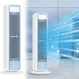Darrahopens Appliances > Air Conditioners > Portable Air Conditioners Bladeless Tower Fan & Wall-Mount Air Conditioner 2-in-1, Standing Fan for Bedroom, 5 Speeds, 14 Inch Portable Quiet Cooling Fan for Room, Home & Office In Australia - Darrahopens