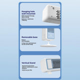 Darrahopens Appliances > Air Conditioners > Portable Air Conditioners Bladeless Tower Fan & Wall-Mount Air Conditioner 2-in-1, Standing Fan for Bedroom, 5 Speeds, 14 Inch Portable Quiet Cooling Fan for Room, Home & Office In Australia - Darrahopens