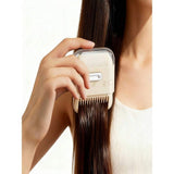 2 sets of 3-in-1 hair trimming tools - home fine hair clippers, combs, and hair cutting sets (pink, off white)