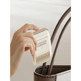 2 sets of 3-in-1 hair trimming tools - home fine hair clippers, combs, and hair cutting sets (pink, off white)