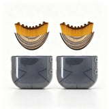 Lymphatic Shaping Facial Brush – Detox Massage Brush for Chin & Neck Contour, Soft Bristles.（2Pcs）