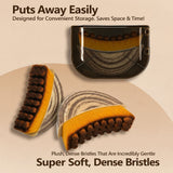 Lymphatic Shaping Facial Brush – Detox Massage Brush for Chin & Neck Contour, Soft Bristles.（2Pcs）