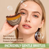 Lymphatic Shaping Facial Brush – Detox Massage Brush for Chin & Neck Contour, Soft Bristles.（2Pcs）