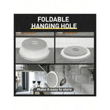 Multi purpose silicone microwave splash guard - kitchen reusable food tray cover (gray)