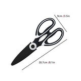 Darrahopens Home & Garden > Kitchenware > Kitchen Knives 1-Pack Stainless Steel Kitchen Scissors – Heavy-Duty Multipurpose Shears for Food, Chicken Bones & Fish In Australia - Darrahopens