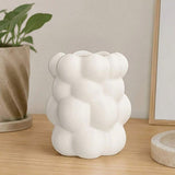 White desktop cosmetics storage rack - brush, pen, and stationery storage