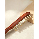1Pcs Scalp Massage Comb & Gua Sha Board Set with Storage Bag – Acupressure Relaxation Tool for Head & Body In Australia - Darrahopens