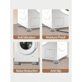 Darrahopens Appliances > Kitchen Appliances > Kitchen Appliance Accessories 4-Pack Anti-Vibration Washing Machine Pads – Non-Slip, Shock-Absorbing & Noise-Reducing Foot Pads for Appliances In Australia - Darrahopens