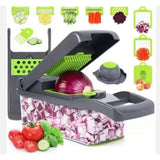 Darrahopens Home & Garden > Kitchenware > Kitchen Utensils 16-in-1 Vegetable Chopper Slicer, Veggie Chopper, Food Chopper, Vegetable Cutter & Spiralizer - Kitchen Gadget Makes Slicing and Prepping Quick and Easy Meal Prep Tool In Australia - Darrahopens